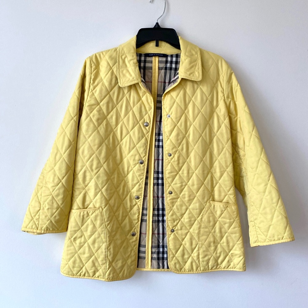 Quilted Burberry Jacket